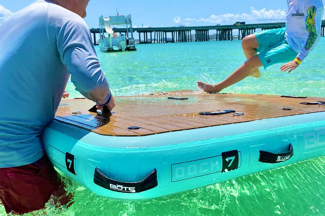 Destin- Private Chartered Slide Pontoon Boat-Up to 6 Guests - Popular Sites and Activities