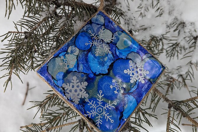 Embossed Alcohol Ink Tile in Estes Park - Pricing and Booking Information