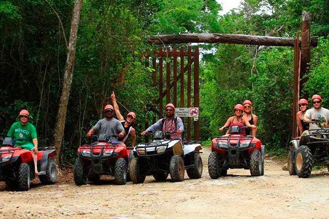 Experience ATV (Shared) Ziplines & Cenote With Lunch From Cancún - Booking Information