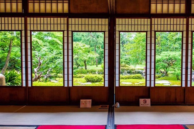 Family Mitsui House Museum With Green Tea Admission Ticket - Taking in the Tranquil Garden