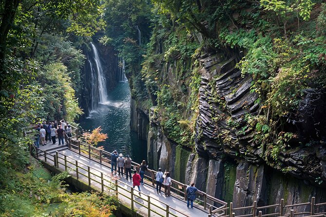 Fukuoka Takachiho Gorge, Amano Iwato and Scenic Train Tour - Riding the Takachiho Amaterasu Railway