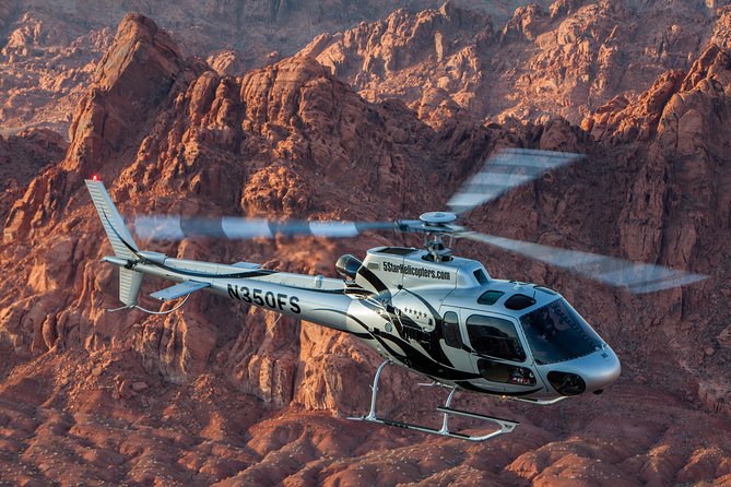 Grand Canyon Helicopter Flight With Sunset Valley of Fire Landing - Celebrating Special Occasions Aloft