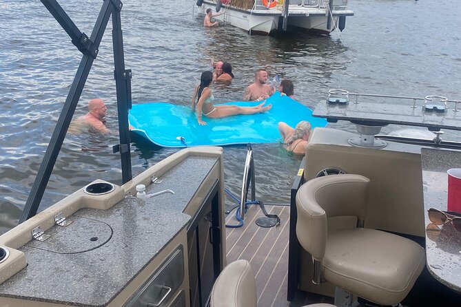 Half Day Aqua Patio Party Pontoon 1-6 People - Frequently Asked Questions