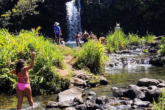 Halfway to Hana Private Tour Maui BlackBeach Waterfalls Turtles - Local Hawaiian Cuisine and Banana Bread