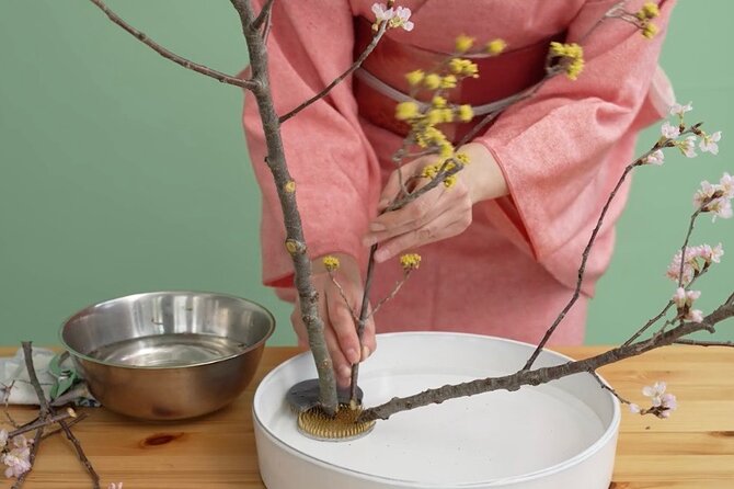 Japans Customs of Ikebana Art, Tea Ceremony & Kimono Welcome - Savoring the Flavors of Japanese Matcha and Sweets