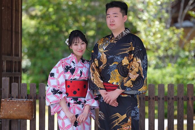 Kyoto Kimono Rental CHAMATSU Couple Plan - Exploring Kyoto in Traditional Attire