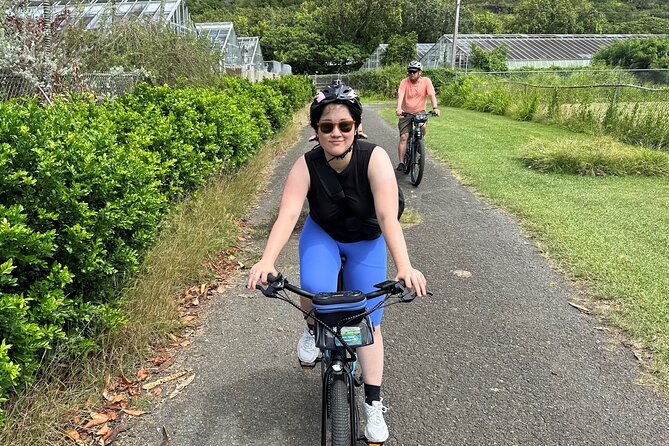 Manoa Falls-Electric Bike to Hike Experience Local Meal Included - Biking and Hiking Adventure