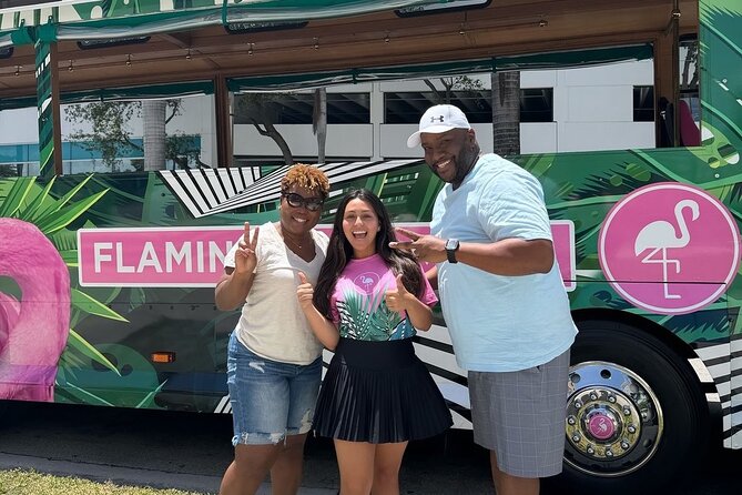 Miami Bus Tours Flamingo Bus Miami Tour Open-Air Trolley - Booking Information