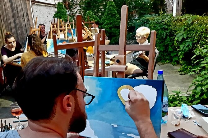 Painting Experience While Drinking Wine in Bucharest - Booking and Cancellation Details