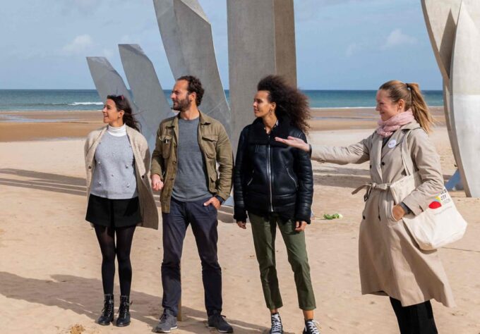 Paris: Normandy D-Day Sights Day Trip With Hotel Transfers - Arromanches and Free Time