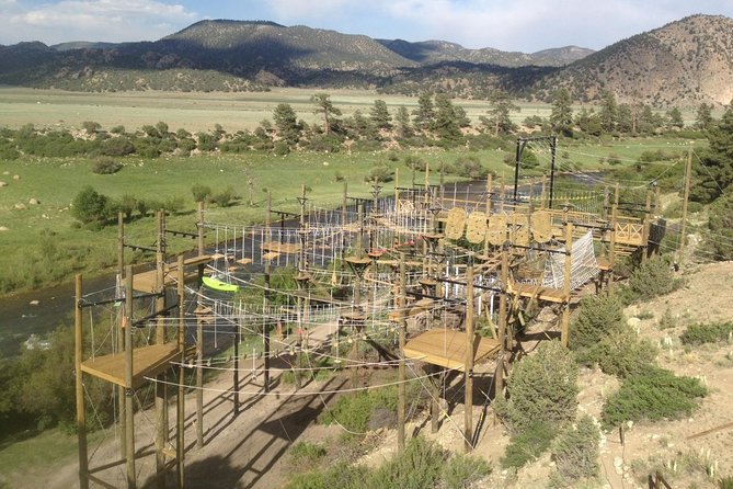 Park and Paddle Package - Challenging High-Wire Courses