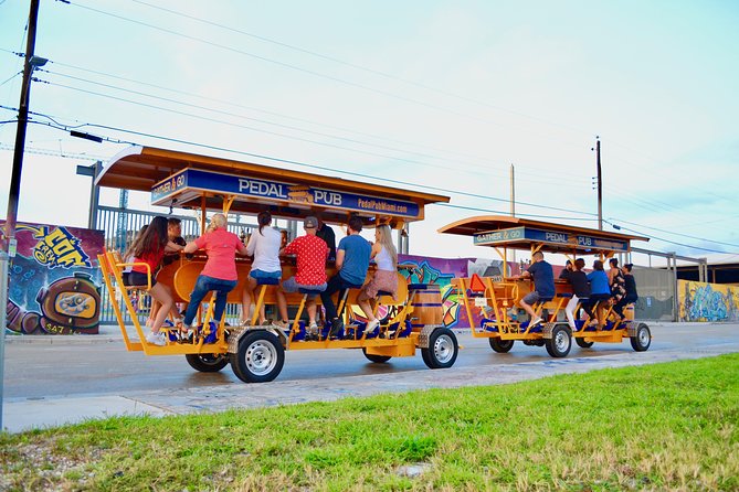 Pedal Pub Miami Wynwood Graffiti Bar Tour Private Ride - Preparing for Your Pedal Pub Adventure