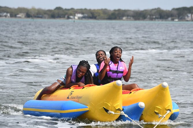 Private Banana Boat and Dolphin Spotting Experience Review - Prioritizing Safety Throughout the Experience