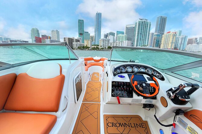 Private Captained Boat Tour in Miami for up to 12 Passengers - Booking and Cancellation Policy