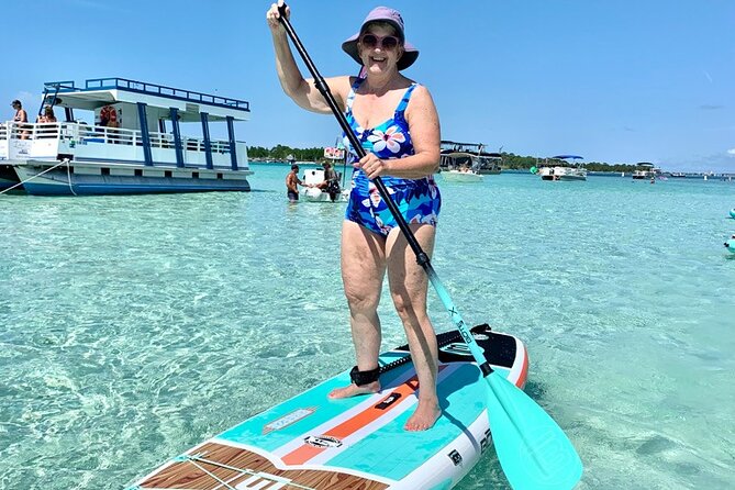 Private Charter Boat With Slide From Panama City - Paddle Board and Slide Adventure