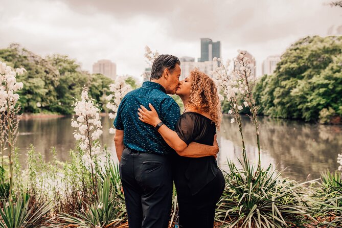 Private Professional Holiday Photoshoot in Houston - Preparing for the Photoshoot