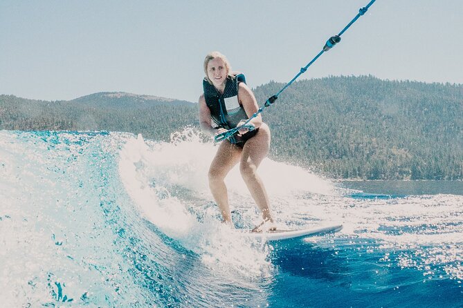 Private Wakesurf/Wakeboard Boat Charter Lake Tahoe - Customizing Your Wakesurf/Wakeboard Experience