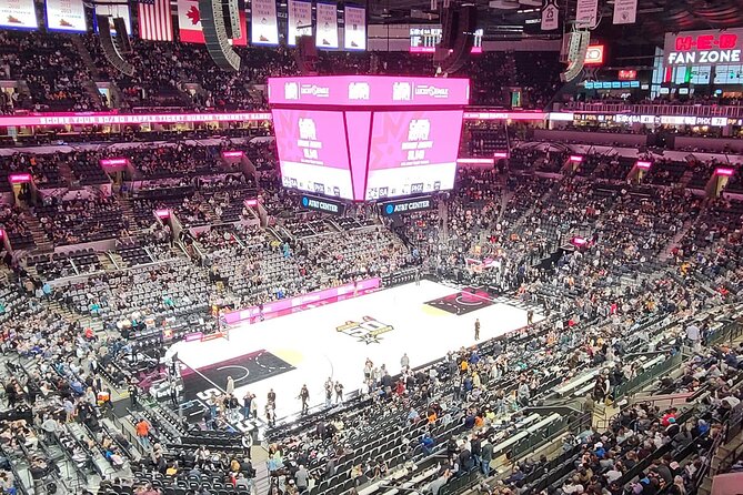 San Antonio Spurs Basketball Game Ticket - Accessibility Information