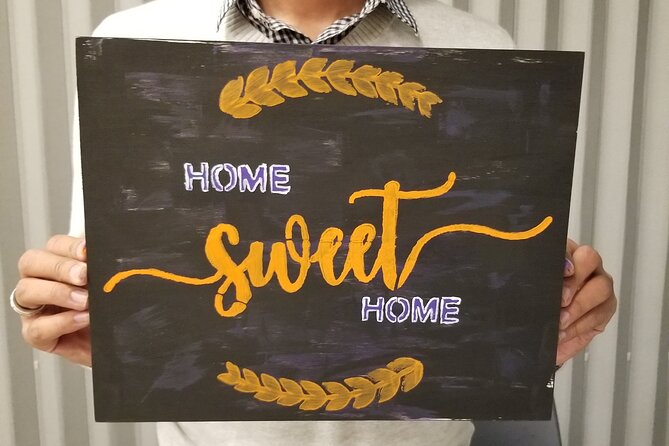 Wood Sign Painting Class - Benefits of Participation