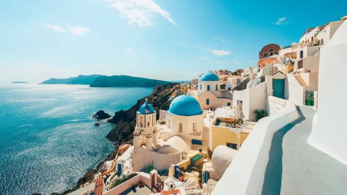 From Rethymno: Santorini Day Trip by Boat, Visit Oia & Fira - Transfer to Fira