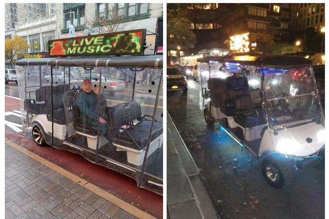 Midtown New York Sightseeing Tour in a Luxury Golf Cart LSV - Booking and Cancellation Policy