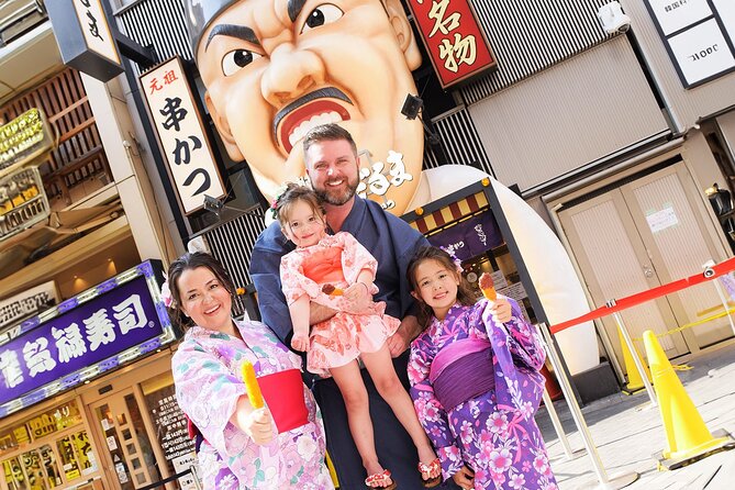 Osaka：Kimono Photo Shoot - Staff Responsiveness and Professionalism