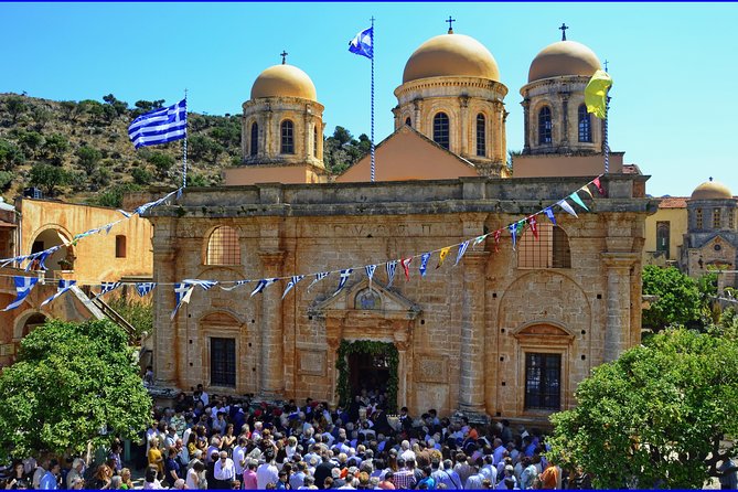 Agia Triada Monastery-Stavros Beach-Venizelos Graves - Half Day Private Tour - Key Points