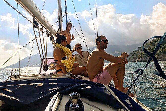 Amalfi Coast Private Sailboat Adventure Tour- Full Day - Key Points