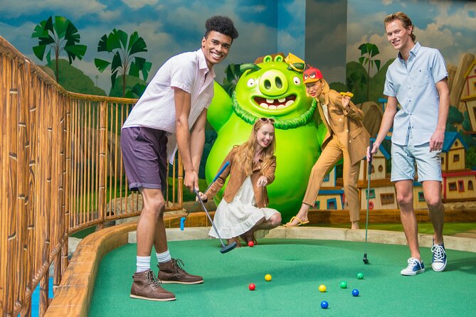 American Dream Angry Birds Indoor Mini Golf Ticket