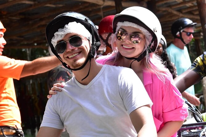 ATVS (Shared), Ziplines & Cenote! Half-Day With Transportation From Cancun