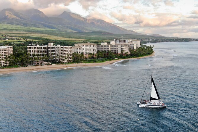 Coast of Kaanapali Beach Sunset Dinner Sail - Key Points