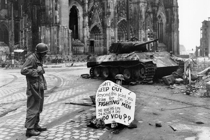 Cologne Self Guided Walking Tour Discovering the Horrors of WWII - Key Points