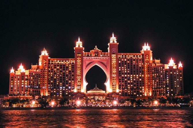 Dubai by Night Tour With Dinner at Atlantis Hotel - Key Points