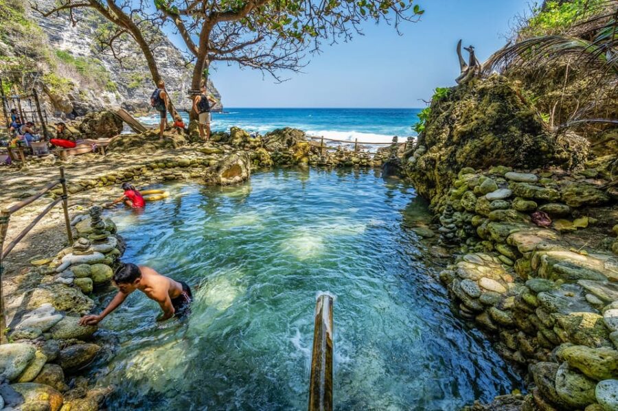 East Nusa Penida With Tembeling Beach Natural Pool