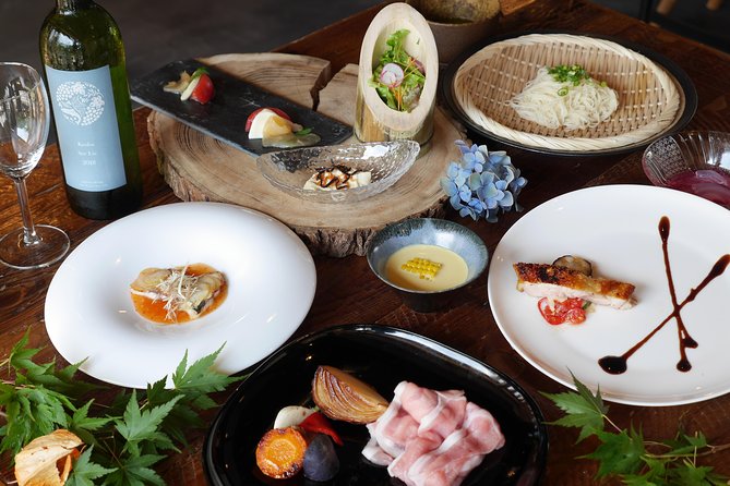 Enjoy the Sake and Food! "Terrorism" Akiu Course - Key Points