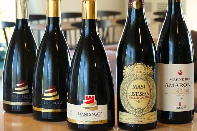 Exclusive Tasting of Superior Prosecco and Amarone - Key Points