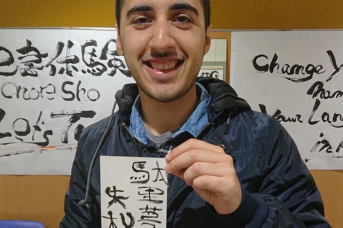 Experience Drawing Japanese Tasteful Characters in Tokyo