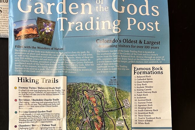 Garden of the Gods Highlights and Gems Guided E-Bike Ebike Tour - Key Points