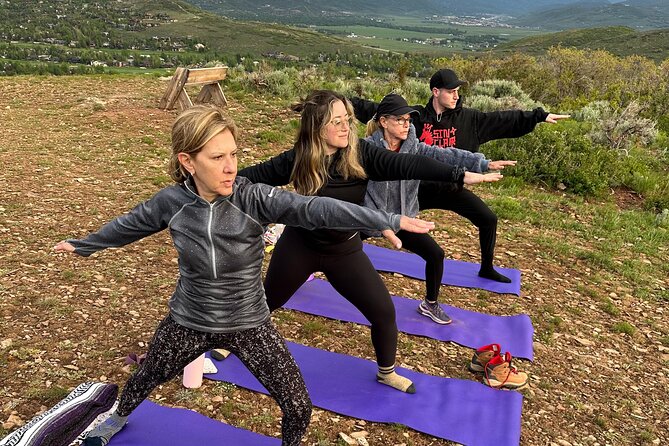 Hiking and Yoga On Top Of A Mountain in Park City Utah - Experience the Beauty of Park Citys Trails