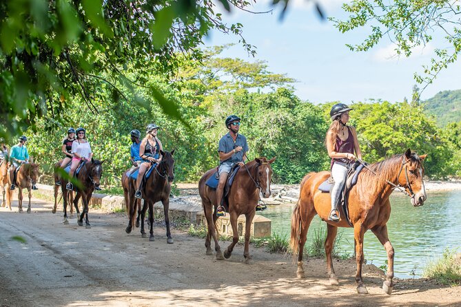 Horseback Ride and Swim With Catamaran Cruise and Zipline - Key Points