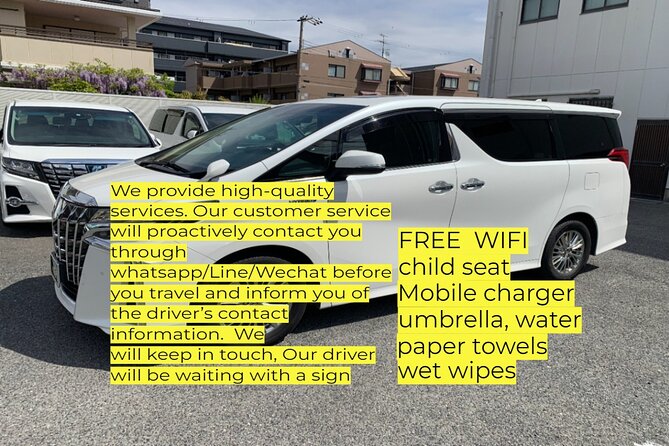 Kansai/Kix Airport to or From Osaka/Kyoto Private Transfer - Service Overview