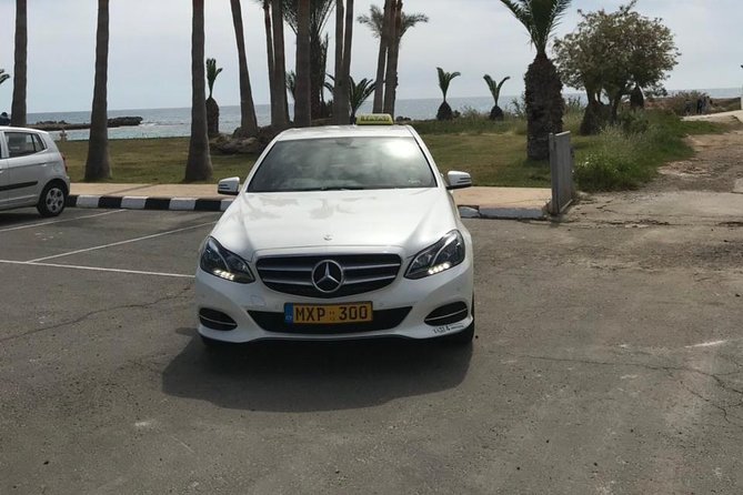 Larnaca Airport Private Transfers to Ayia Napa 1-4 Passengers - Key Points