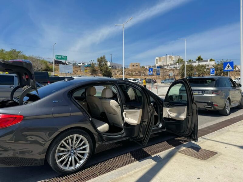 Luxury Transfer With Our New Limousine BMW 530E - Good To Know