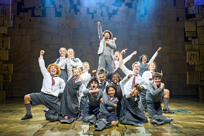 Matilda the Musical London Theater Tickets With Three Course Meal