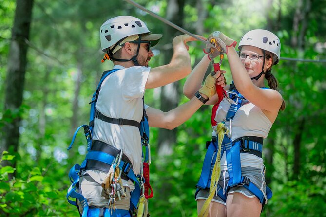 Minnesotas Premiere 7 Line Zipline Experience - Safety and Equipment
