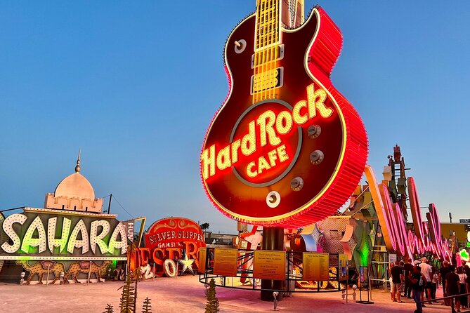 Neon Museum Evening Experience With Vegas Open-Top Bus Tour - Key Points