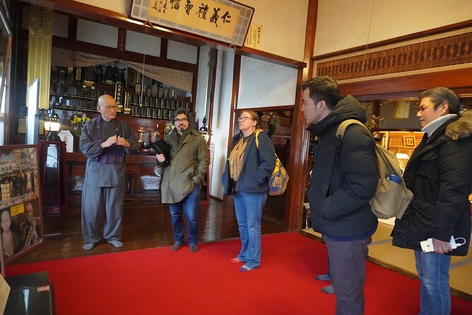Oguri Kozukenosuke and Tonzen-ji Temple Historical Guided Tour - Meeting and Pickup