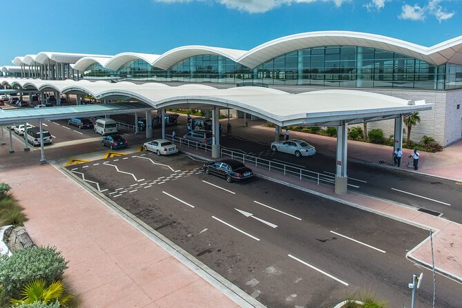 One Way Shared Shuttle From Downtown/Paradise Isl to NAS Airport - Key Points