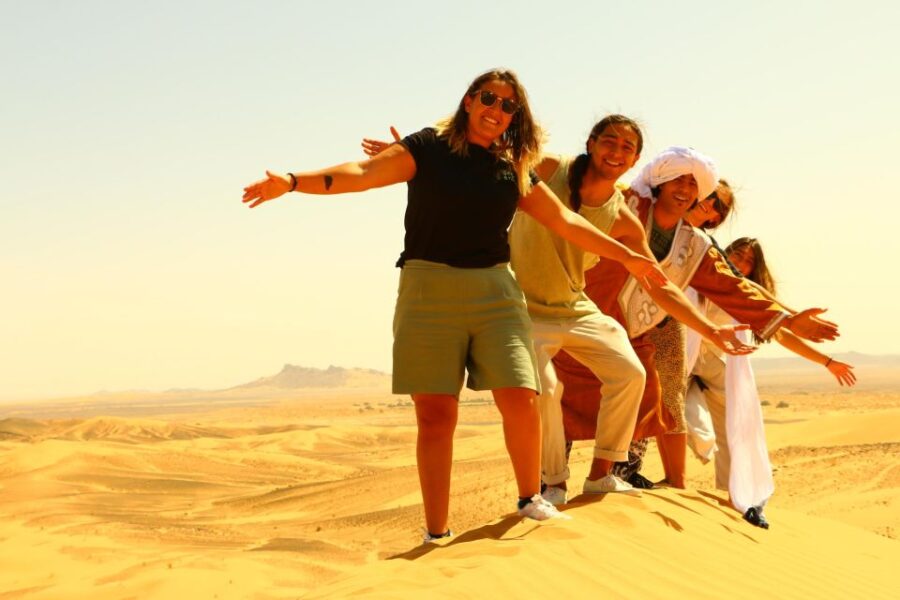 Overnight in Camp With Camel Ride, Meals & Sandboarding