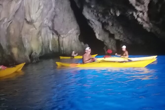 Palinuro Private Kayak Excursion Incl. Blue Grotto - Key Points